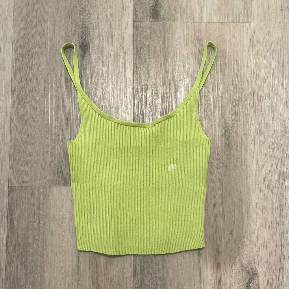 Pacsun La Heart Green Knit Tank